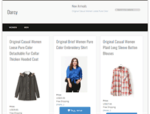 Tablet Screenshot of darcy.cl